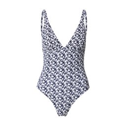 Marc O'Polo Costum de baie întreg 'Le Millefleur' albastru noapte / alb