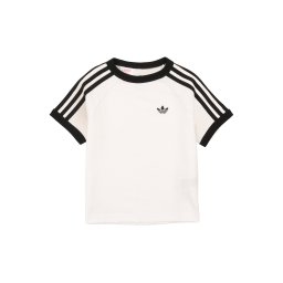 ADIDAS ORIGINALS Tricou negru / alb
