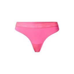 GUESS Tanga 'JANE' roz deschis / alb murdar
