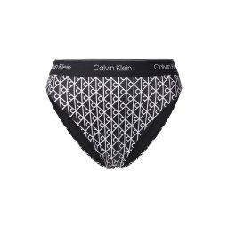 Calvin Klein Swimwear Slip costum de baie negru / alb
