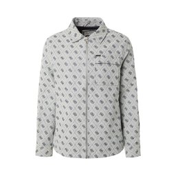 GUESS Geacă de primăvară-toamnă '4G' bleumarin / gri deschis