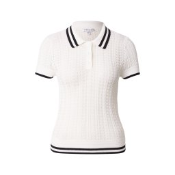 GUESS Pulover 'VIENNA' negru / alb