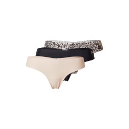 GUESS Tanga maro deschis / auriu / negru