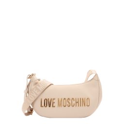 Love Moschino Geantă de umăr bej deschis / auriu