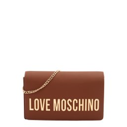 Love Moschino Geantă de umăr maro / auriu