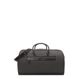 Michael Kors Geantă de călătorie gri metalic / negru