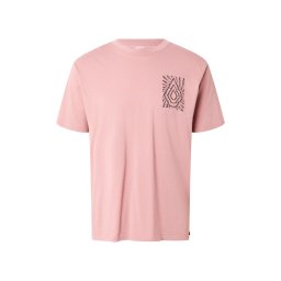 Volcom Tricou 'RADIATON' rosé / negru