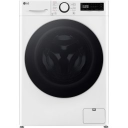 Masina de spalat rufe cu uscator LG F2DR508S1W, 8 kg Spalare, 5 kg Uscare, 1200 rpm, Motor Direct Drive, Clasa B, TurboWash, Alb