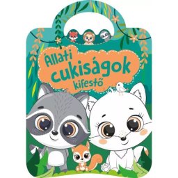 Caiet de colorat cu animale