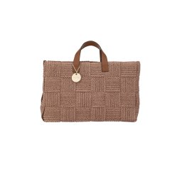 Geanta Impletita Pink Alexa Max Roz