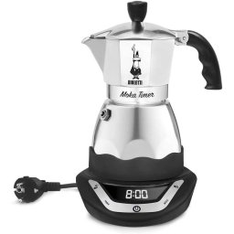 Espressoare Bialetti Moka Travel 6 cesti 270 ml Argintiu