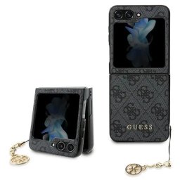 Husa Guess 4G Charms Collection case for Samsung Galaxy Z Flip 5 - gray