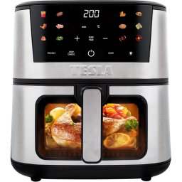 Friteuza AirCook Q60 XXL Pro 1600W Inox