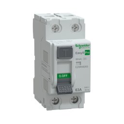 Diferential RCCB 63A 2P 30mA 10kA Easy9 Pro tip A Schneider EZ9R49263