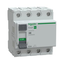 Diferential RCCB 63A 4P 300mA 10kA Easy9 Pro tip A Schneider EZ9R89463