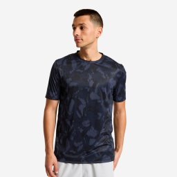 Tricou respirant fitness guler rotund Bleumarin Bărbați