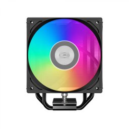 COOLER PCCooler RT400 ARGB BK skt. Intel si AMD, racire cu aer, vent. 120mm, 500 - 2200 rpm, 4 heatpipes, inaltime 152mm, iluminare ARGB,RT400 ARGB BK (timbru verde 0.8 lei)
