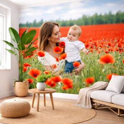 Fototapet Personalizat cu Poza Ta (Alege materialul: : Autocolant Perete Laminat Mat)