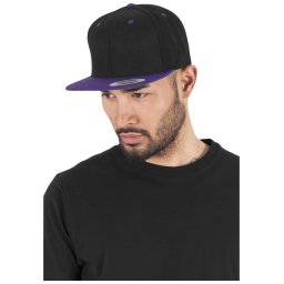Classic Snapback 2-Tone blk/pur