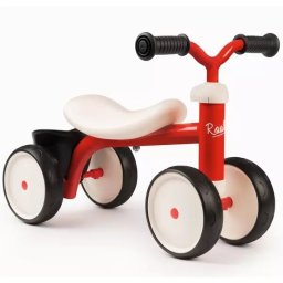 Smoby: Rookie mașinuță fără pedale, cu cadru metalic - roșu