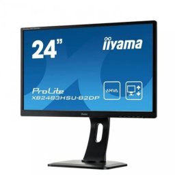 Monitor Refurbished LED, IIYAMA ProLite XB2483HSU-B2DP, 24 inch, Rezolutie Full HD, Stare Acceptabila