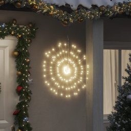 Lumini stelare de Craciun 140 LED-uri, 8 buc., alb cald, 17 cm GartenMobel Dekor
