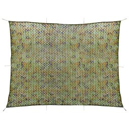 Plasa de camuflaj cu geanta de depozitare, verde, 2x4 m GartenMobel Dekor
