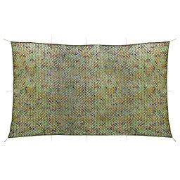 Plasa de camuflaj cu geanta de depozitare, verde, 2x7 m GartenMobel Dekor