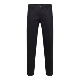 SELECTED Pantaloni cu dungă 'SLHNeli' negru amestecat