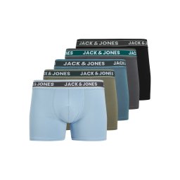 JACK & JONES Boxeri 'JACEvan' opal / albastru deschis / gri grafit / oliv / negru