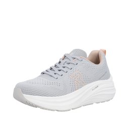 Rieker Sport Sneaker low gri deschis / portocaliu caisă