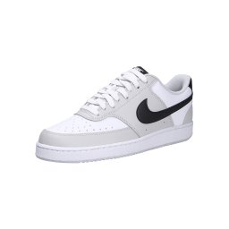 NIKE Sneaker low 'COURT VISION LO' gri / negru / alb