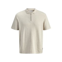 JACK & JONES Pulover 'JJEEmil' alb kitt