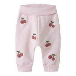 NAME IT Pantaloni 'NBFFairy' verde / roz / roșu