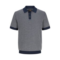 JACK & JONES Pulover 'JPRBLUKingsley' albastru marin / pământiu