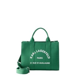 Karl Lagerfeld Plase de cumpărături verde deschis / alb