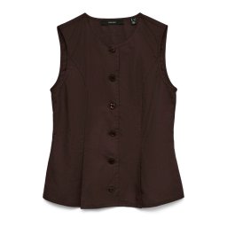 VERO MODA Vestă 'VMSelma' ciocolatiu