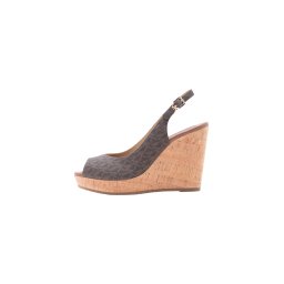 MICHAEL Michael Kors Sandale 'ROSIE' maro / maro închis