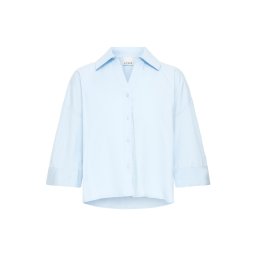 ICHI Bluză 'IHLUANNE' albastru deschis