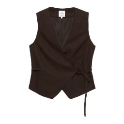 Pull&Bear Vestă de costum ciocolatiu