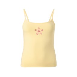 HOLLISTER Top galben / roz / roșu