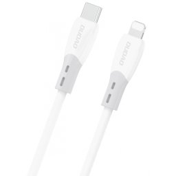 Cablu Date si Incarcare USB-C - Lightning Dudao L25SX, 30W, 1m, Alb