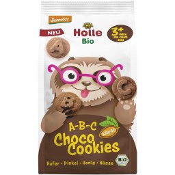 Biscuiti alfabet pentru copii, cu cacao si cu alune de padure, + 3 ani bio 125g
