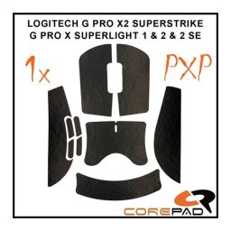 COREPAD Grips For Logitech G PRO X SUPERLIGHT 1/2/2SE/X2 PXP negru CGP2201
