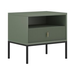 Noptieră SUE verde/negru