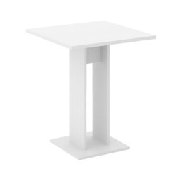 Masă STRAPO 68x68 cm, albă