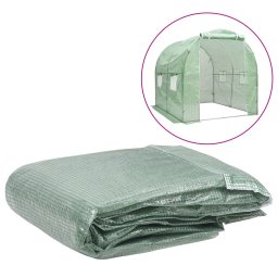 Copertina de rezerva pentru sera (4 m²), verde, 200x200x200 cm GartenMobel Dekor