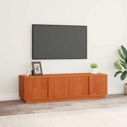 Cabinet TV Maro Ceara 140 x 40 x 40 cm Lemn masiv de pin GartenMobel Dekor