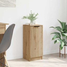 Bufet Stejar Artizanal 30 x 30 x 70 cm Lemn compozit GartenMobel Dekor