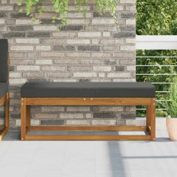Perna de Sezut pentru Exterior Antracit 115 x 40 x 8 cm GartenMobel Dekor